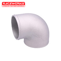 Raceworks Aluminium Cast 90 Deg Elbow 4.00in Diameter ITC-090-400