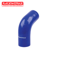 Raceworks Silicone Hose 67 Deg 4.00in (102mm) Black SHE-067-400BK