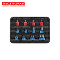 Raceworks RW AN/Imperial Thread ID Kit 12 Piece RWT-020