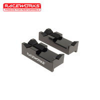 Raceworks Premium Billet Aluminium Vice Jaws (black) RWT-028BK