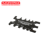 Raceworks Braided Hose Gauge (black) RWT-034BK