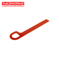 Raceworks Long Tow Hook (300mm) Red VPR-020