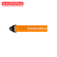 Raceworks Fluoro Flexible Tow Strap Orange VPR-021FO