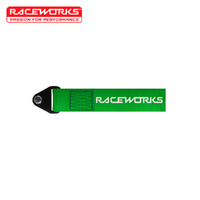 Raceworks Flexible Tow Strap Green VPR-021GN