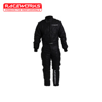 Raceworks RW S Race Suit 1 Piece 3 Layer Black VPR-250BK-S