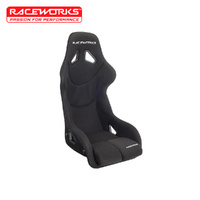 Raceworks Fibreglass Small Seat Cloth Black VPR-400-S