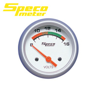 Speco Thomas Voltmeter Gauge 2" 8-16 Volt Volts Sports Series 524-22