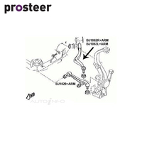 Front Lower LH Control Arm FOR Mazda 6 GG MPS GG 02-08 BJ1063L-ARM