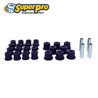 SuperPro Leaf Spring Bush Kit - Front + Rear FOR Wrangler YJ KIT108K