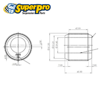 SuperPro Control Arm Bush Front SPF5332K