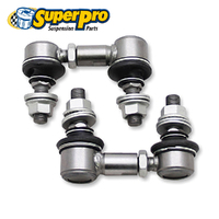 SuperPro 10mm Adjustable Sway Bar Link Kit - Rear 75-85mm TRC1025