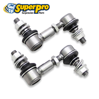 SuperPro 10mm Adjustable Sway Bar Link Kit - Rear 85-100mm TRC1025A