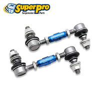 SuperPro 10mm Adjustable Sway Bar Link Kit - Rear 125-145mm TRC1045A