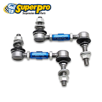 SuperPro 10mm Adjustable Sway Bar Link Kit - Rear 100-120mm TRC1045L