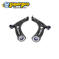 SuperPro Front Lower Control Arm Assembly Offset Kit FOR Audi A3 VW Golf Tiguan T-Roc TRC1071