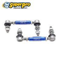 SuperPro 12mm Adj Sway Bar Link Kit -Front FOR Prado/Hilux/Fortuner TRC1285L