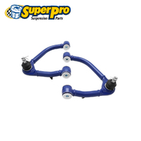 SuperPro Front Upper Control Arm Complete Assembly Fixed Offset FOR Chevrolet Silverado GMC Sierra Raised TRC6655