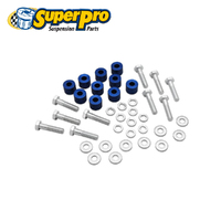 SuperPro Front Crossmember Chassis Brace Drop Spacer Kit FOR Toyota Hilux 2015 On TRC9012
