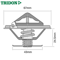 Tridon Thermostat TT248-167 (High Flow)