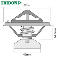 Tridon Thermostat TT251-180 (High Flow)