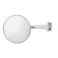 Universal 4" Round Straight Arm Mirror with Chrome Arm