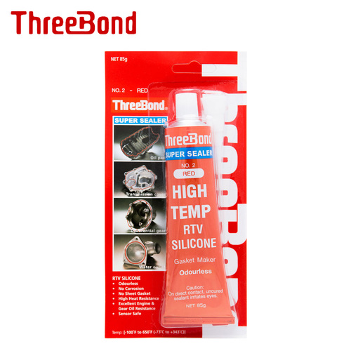 Threebond SS2 Super Sealer High Temp RTV Silicone Red 85g