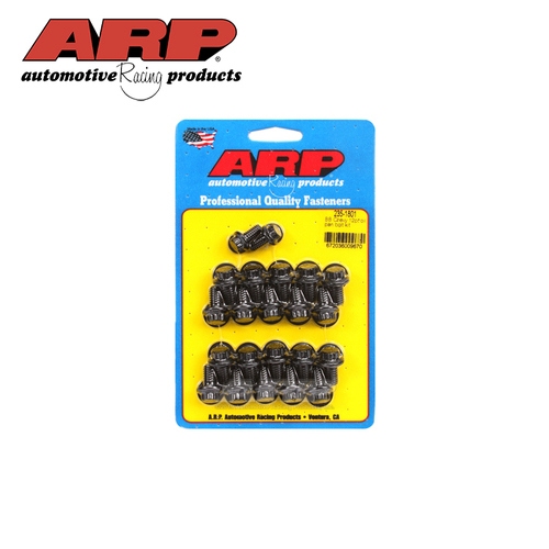 12-PT OIL PAN BOLT KIT FOR CHEV BB V8 WITH 2 PIECE CORK GASKET 235-1801