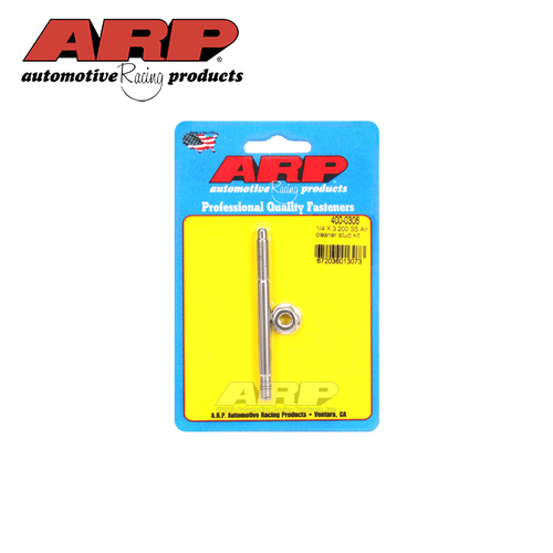 AIR CLEANER STUD KIT STAINLESS STEEL 1/4 x 3.200" 400-0306