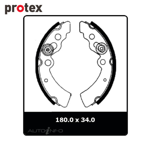 BRAKE SHOES N1633