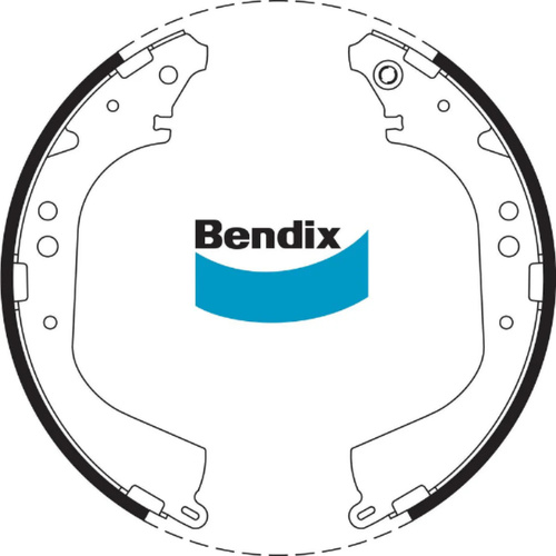 BENDIX BONDED BRAKE SHOE SET BS1660