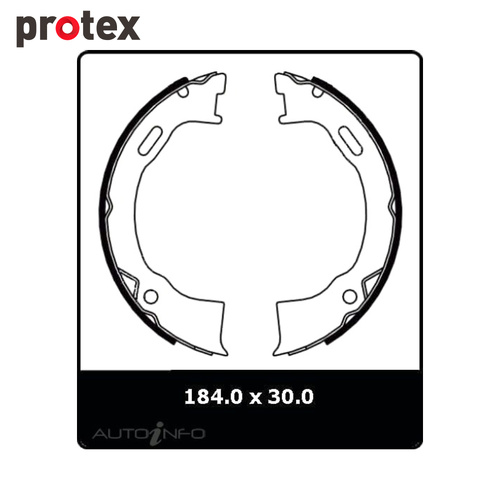 BRAKE SHOES N3022
