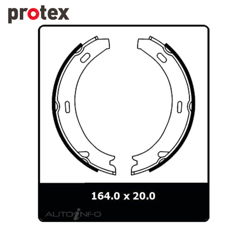 BRAKE SHOES N3023