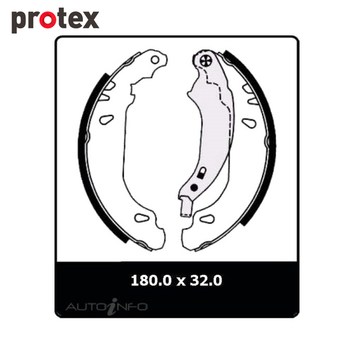 BRAKE SHOES N3034