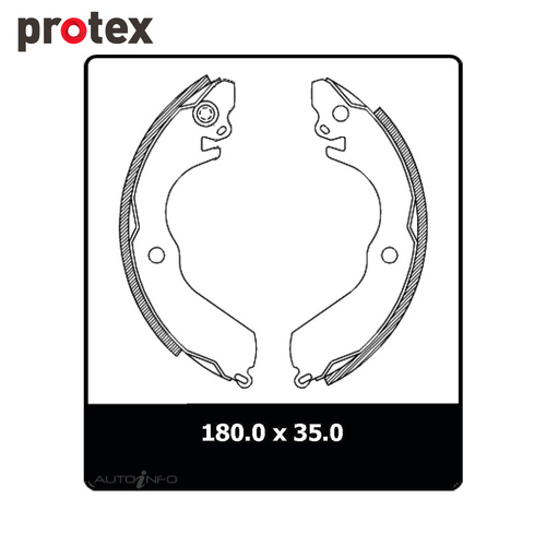 BRAKE SHOES N3100