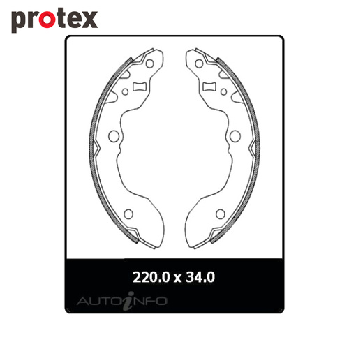 BRAKE SHOES N3110