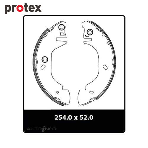 BRAKE SHOES N3151