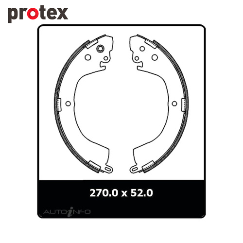 BRAKE SHOES N3169