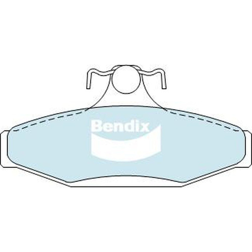 BENDIX ULTIMATE PLUS DISC BRAKE PAD SET DB1086 ULT+