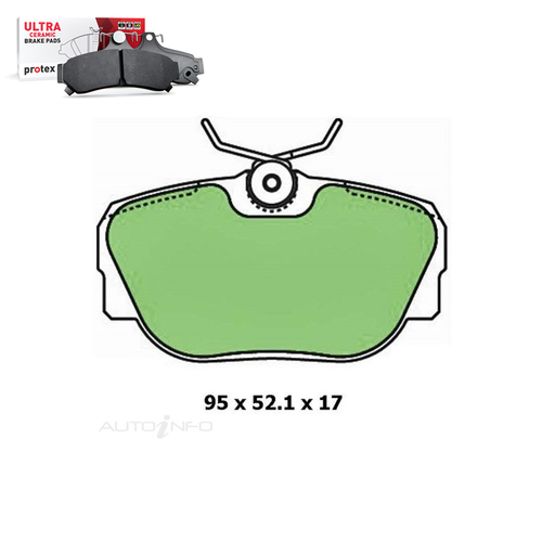 Front Brake Pad Set FOR BMW 318i 320i 323i Land Rover Discovery 83-05 DB1130 
