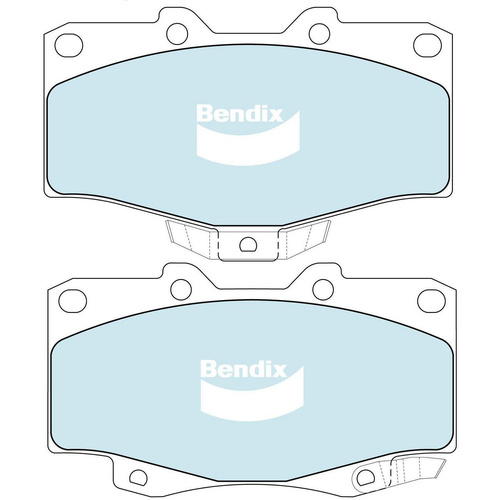 BENDIX ULTIMATE 4WD DISC BRAKE PAD SET DB1149 ULT4WD