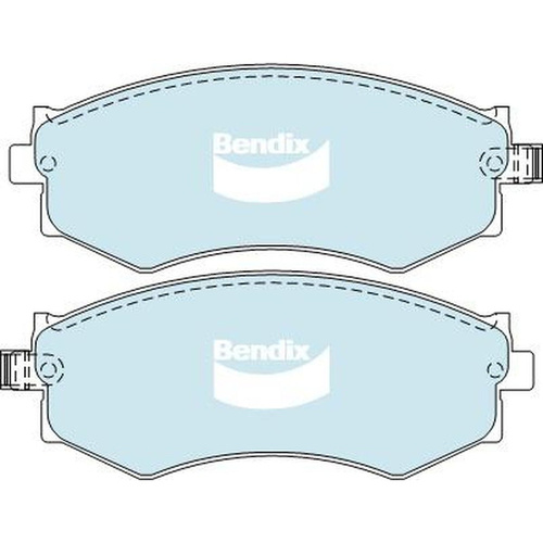 BENDIX HD DISC BRAKE PAD SET DB1165 HD
