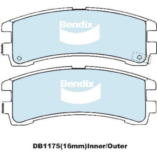 BENDIX HD DISC BRAKE PAD SET DB1175 HD