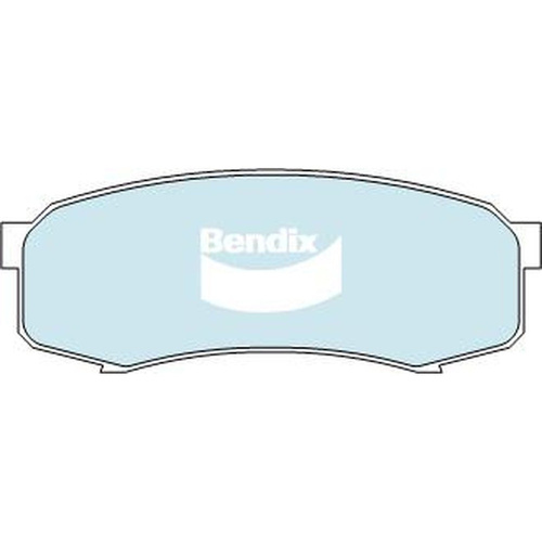 BENDIX ULTIMATE 4WD DISC BRAKE PAD SET DB1200 ULT4WD