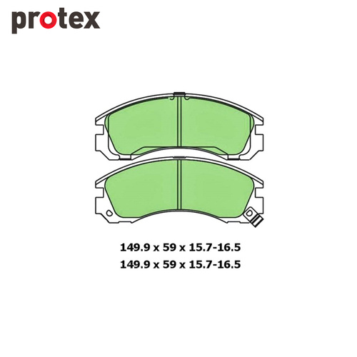 Ultra 4WD Brake Pad Set FOR Mitsubishi Triton Outlander Pajero Peugeot DB1223F