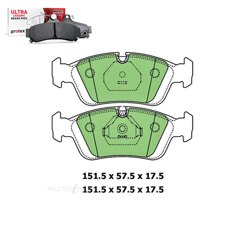 Front Brake Pad Set FOR BMW 316i 328i E36 1991-2000 DB1224 