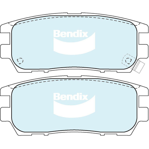 BENDIX ULTIMATE 4WD DISC BRAKE PAD SET DB1231 ULT4WD