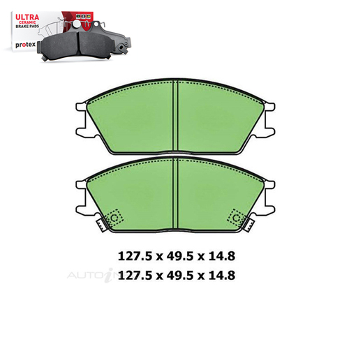 Front Brake Pad Set FOR Hyundai Accent LC LS X3 Excel X2 Getz TB 94-11 DB1252 