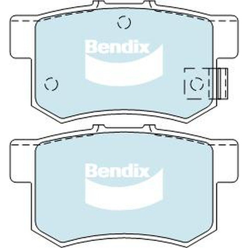BENDIX GCT DISC BRAKE PAD SET DB1265 GCT