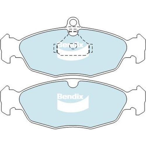BENDIX GCT DISC BRAKE PAD SET DB1275 GCT