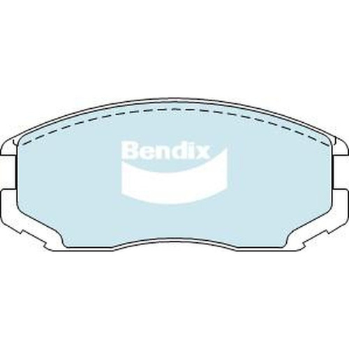 BENDIX GCT DISC BRAKE PAD SET DB1277 GCT